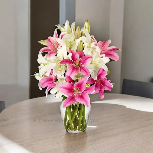 grace lily flower Blushing Grace Lily Vase – Flower Emporium