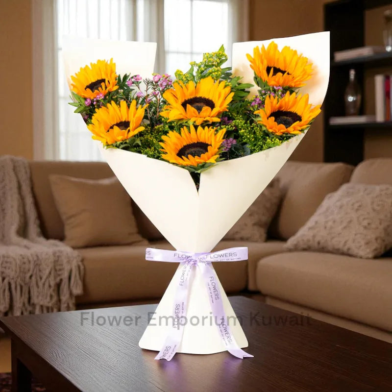 6 Sunflowers Bouquet
