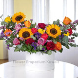 Blushing Flower Box