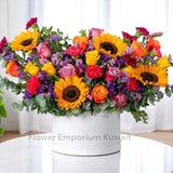 Blushing Flower Box