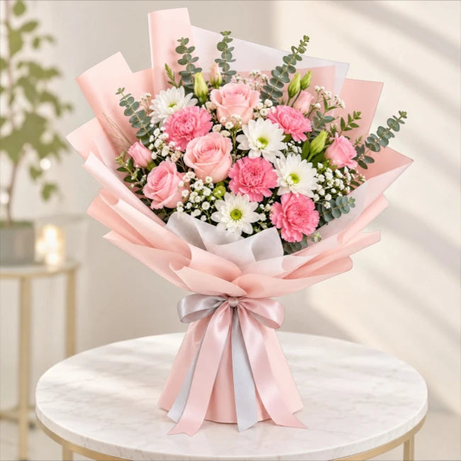 Blushing Garden Harmony Bouquet