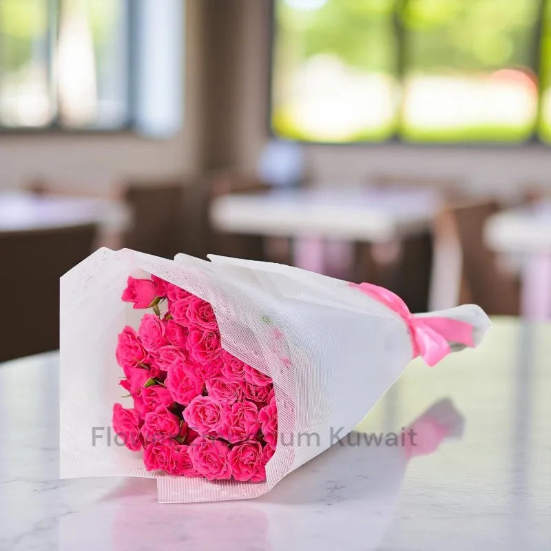 Dark Pink Baby Roses
