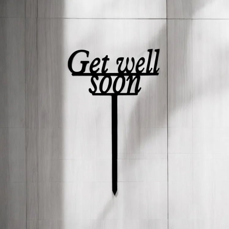 Well Topper Get Well Soon Topper – Flower Emporium