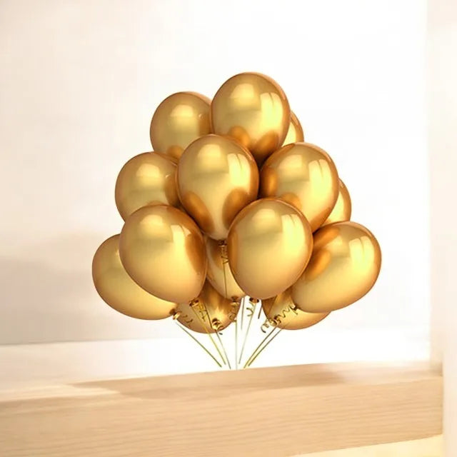 Golden-Helium-Balloon