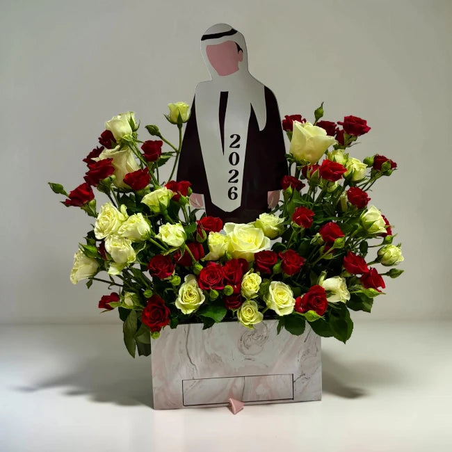 Graduation Rose Box