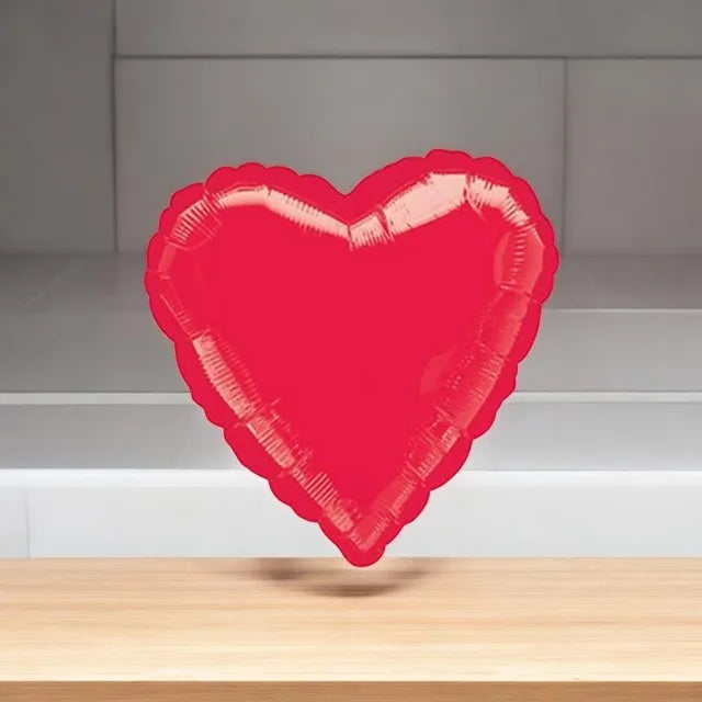 Heart-Shape-Foil-Balloon-Red