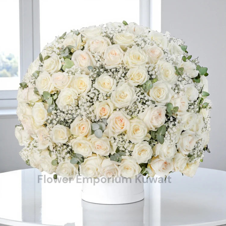 Luxury White Blooming Box