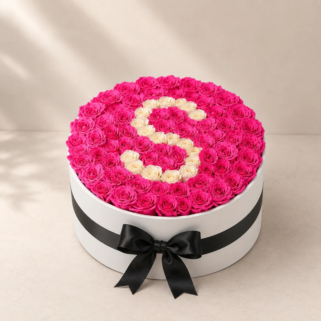 Personalized Rose Letter Box