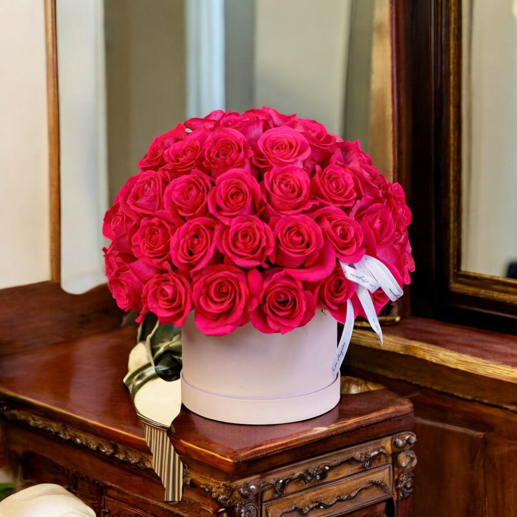 Pink Roses Box