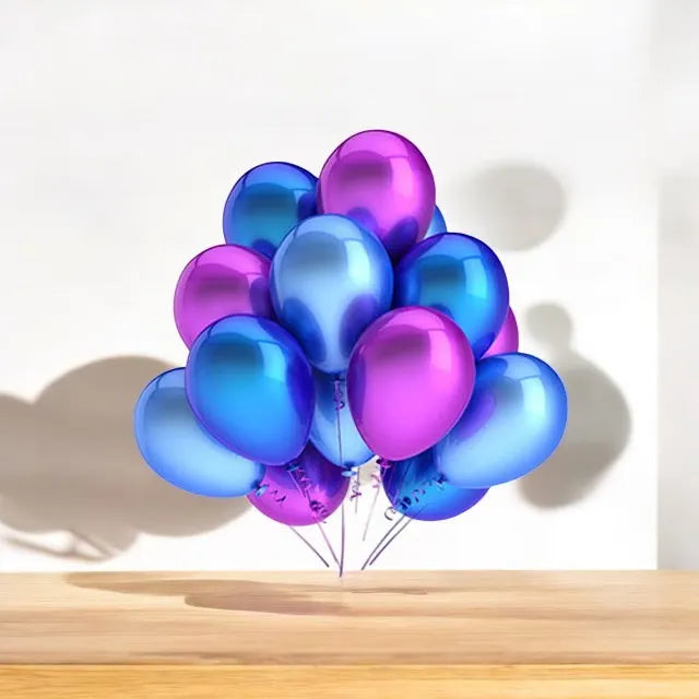 Purple and Pink Helium Balloon