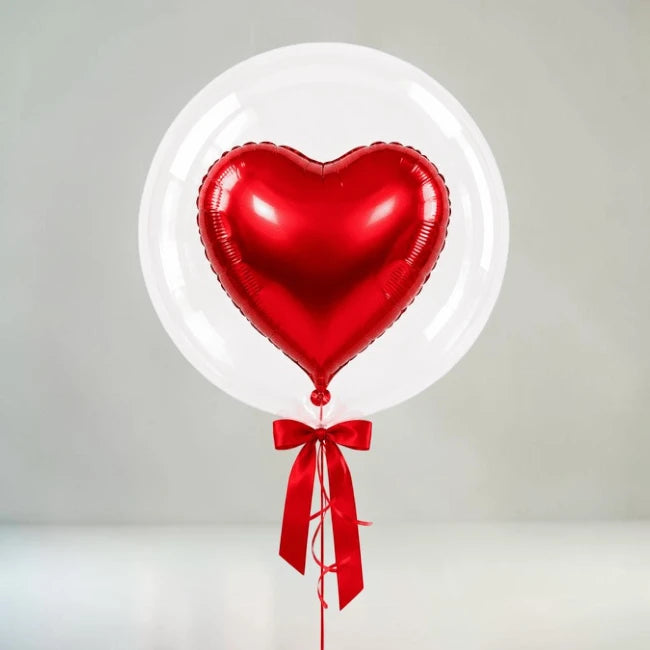 Red Heart Balloon