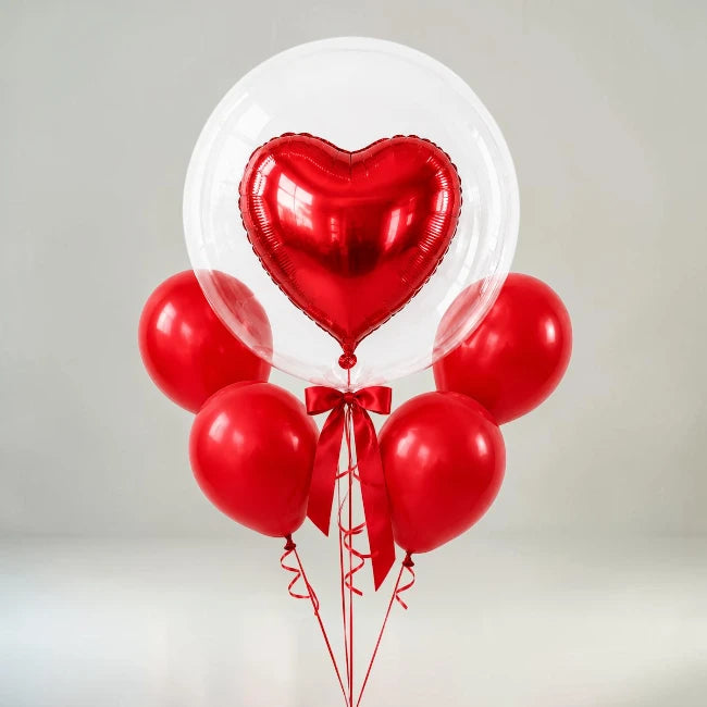 Red Party Balloon Set