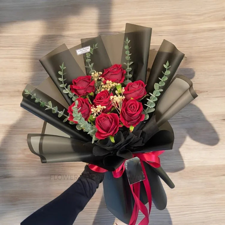 Seven Red Roses