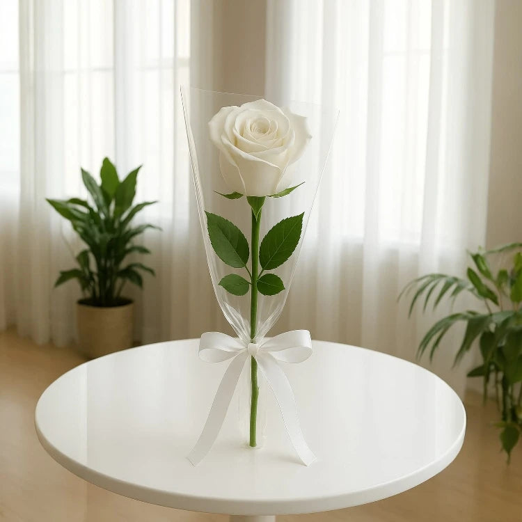 White Color Roses Single Single White Rose – Flower Emporium