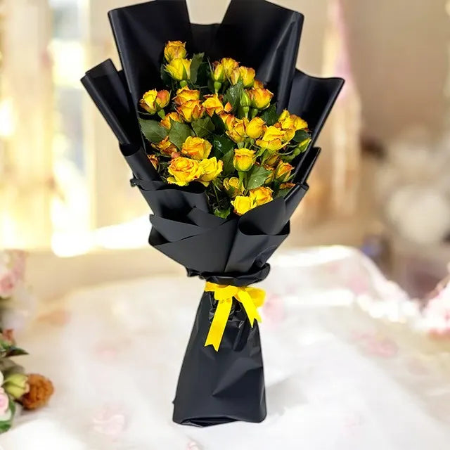 Two Toned Yellow Roses