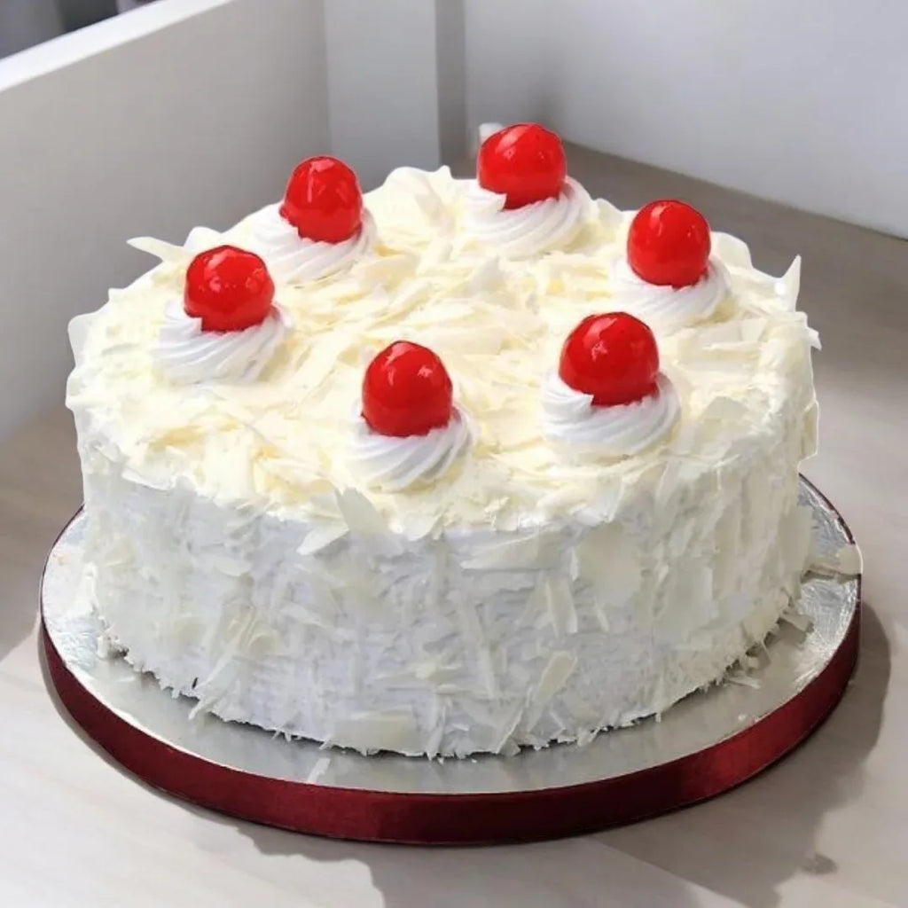 White Forest Cake